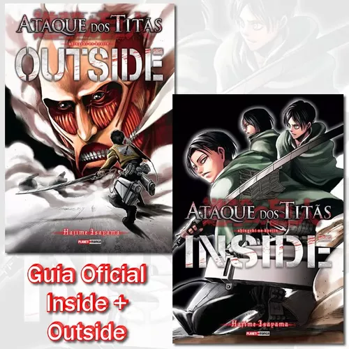 Ataque dos Titãs: Shingeki no Kyojin - Inside em Promoção na Americanas