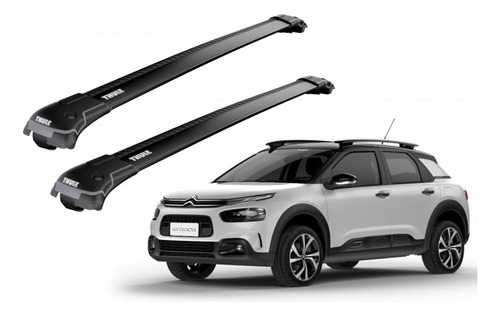 Barras Thule Citroen C4 Cactus 14-18 Re / Wingbar Edge Black