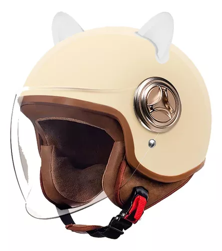 73 moto - Careta de protección para casco abierto mica