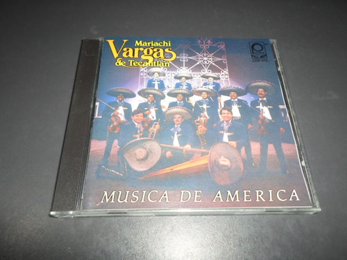 Mariachi Vargas De Tecalitlan Musica De America * Cd Mexico