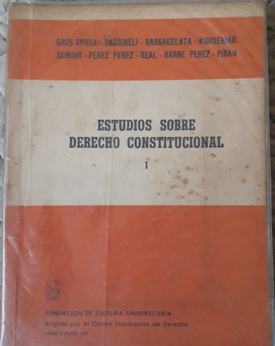 Estudios Sobre Derecho Constitucional