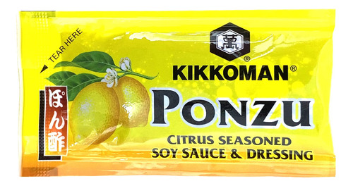 Kikkoman - Paquetes De Salsa Ponzu - Salsa De Soja Ponzu Con