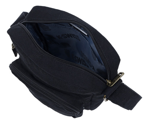 Mochila Messenger Casual K-swiss Naptown Color Negro