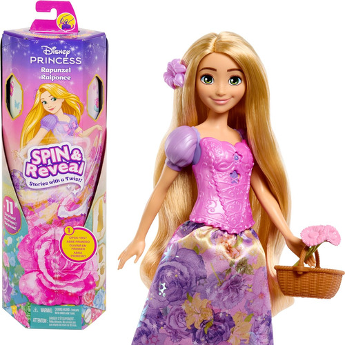 Muñeca De Moda De La Princesa Rapunzel De Disney Con 11 Sorp