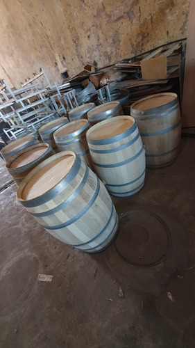Barrica Barril Tonel Roble Decoracion Lavadas Y Blanqueadas (Usado)