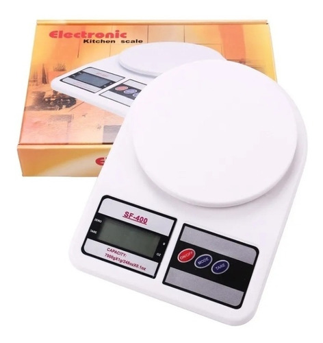 Balanza Pesa Digital Para Cocina Comercio De 0 A 10  Kg