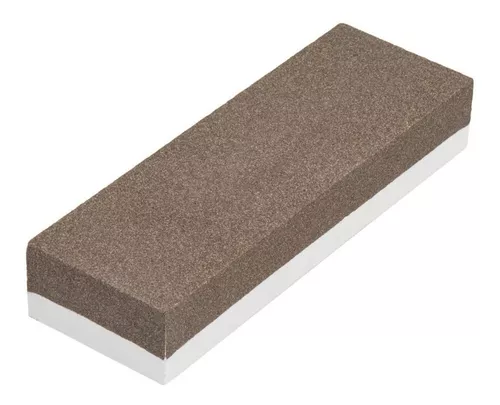 Piedra De 150mm Para Afilar Cuchillos, Doble Grano, Truper