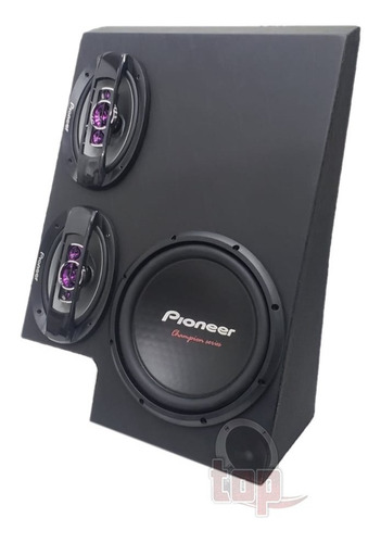 Caixa Trio Goiano Pioneer 12'' 700w Saveiro Pick-up G2 G3 G4