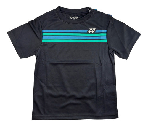 Playera Camiseta Cuello Redondo Junior Negro Xl