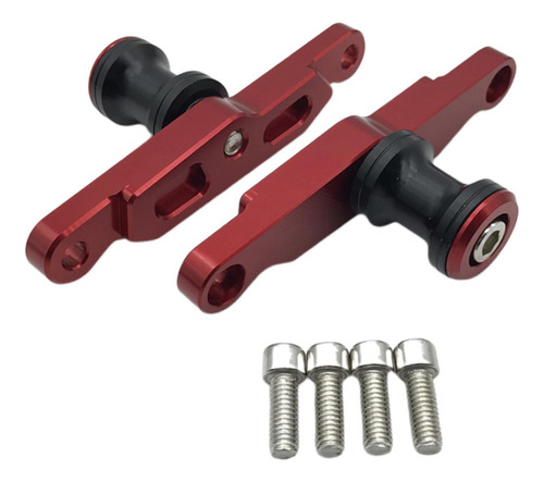 Swingarm Sliders Spools Paddock Stand Compatible Con Rojo