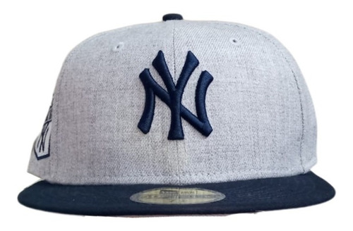 Gorra Neww Era 59fifty Yankees Gris 60272428 Original