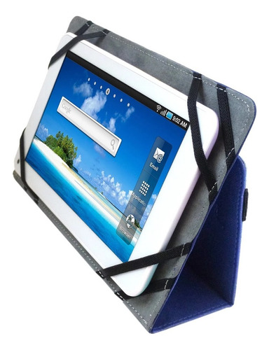 Carcasa Tablet 7 A 8 PuLG Universal Fiddler Azul Fd-ma8706a