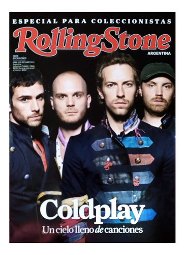 Rolling Stone Bookazine Especial Coleccionistas - Coldplay