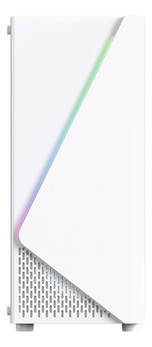 Gabinete Gamer Acegeek Lumix Midtower Lateral/vidro, Branco