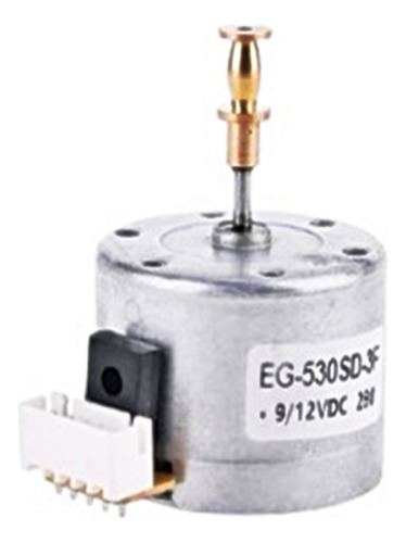 Motor Para Toca Disco Vitrola Dc9 12v 33 45 78 Eixo 22.5mm
