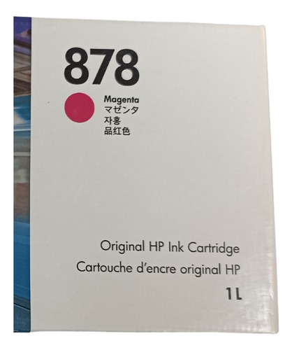 Cartucho De Tinta Hp 878 Magenta Original Caducidad 10/24