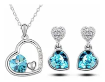 Comprar Set De Joyas Aretes Y Collar Oro 18k Y Perlas Regalo Mujer