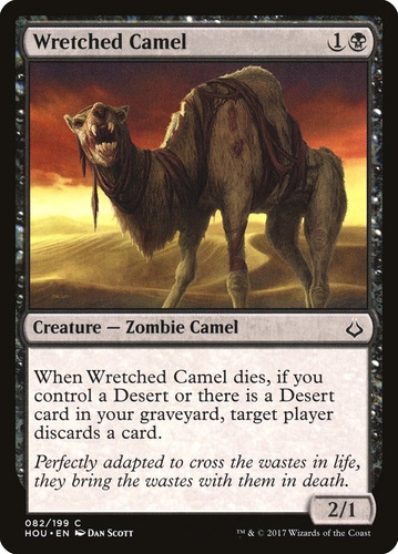 Carta Magic Wretched Camel X4 Playset Hour Of Devastation