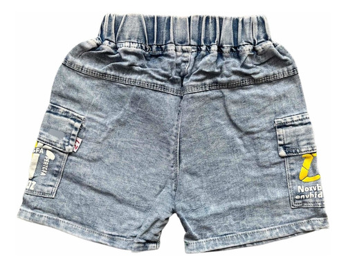 Short Niña Tipo Mezclilla Jeans 3-7 Años Primavera/verano