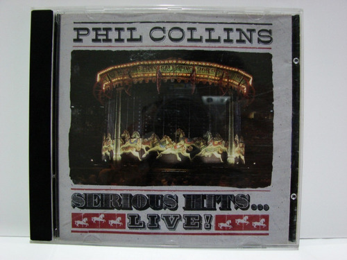 Cd Phil Collins Serious Hits...live! Canadá Ed. 1990 C/3 