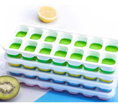 Bandeja Para Cubitos De Hielo De 14 Rejillas.