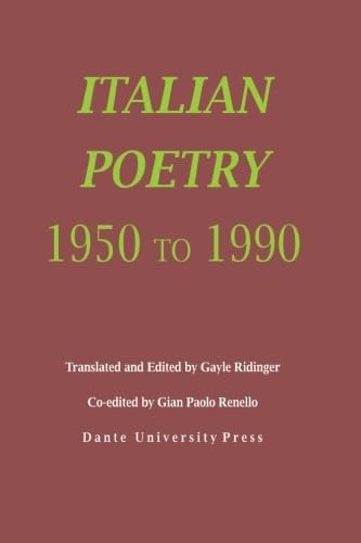 Libro: Italian Poetry 1950 To 1990 (italian Edition)