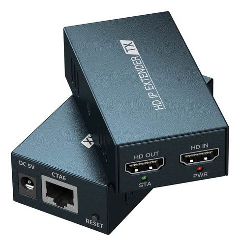 Extensor Hdmi 500ft/150m Sobre Cat5e/6, Sobre Ip/tcp, Transm