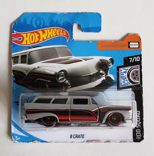 Carrinho Hot Wheels ORA SQUAD: 8 CRATE (RNAAK) - Toyshow Tudo de