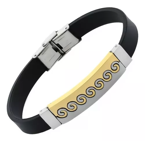 Pulsera Para Hombre, Pulsera de Acero Inoxidable Hombre