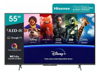 Smart Tv Hisense 55u60h Uled 4k 55'' Con Google Tv