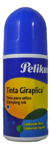 Tinta Para Sellos Pelikan Gira Aplica 60ml Azul 14420009 /vc