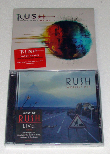 Rush Combo 2 Albumes En 2 Cds Nuevo Sellado / Kktus