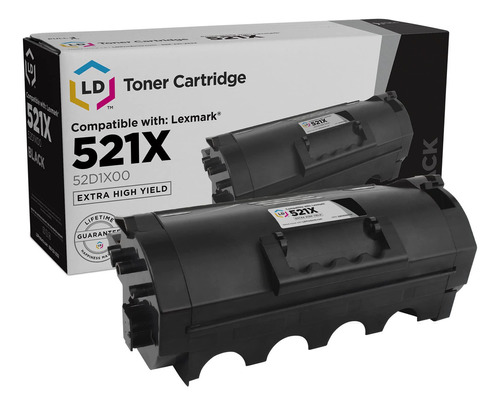 Ld Products Compatible Toner Cartridge Replacement For Lexm.