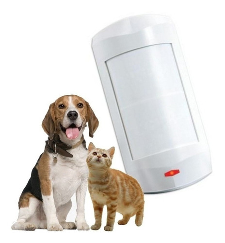 Doble Detector Infrarrojo Pasivo Digital Mascotas 40kg Cuota