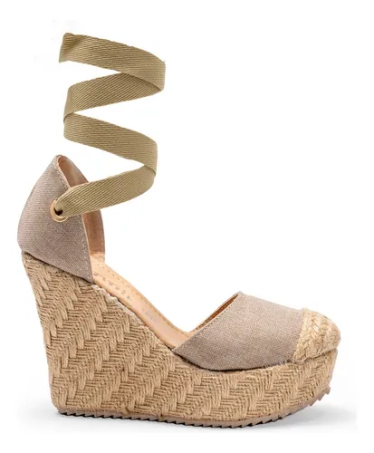 Alpargatas cerradas plataforma new arrivals