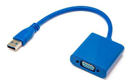 Adaptador - Convertidor Macho Usb 3.0 - Hembra Vga