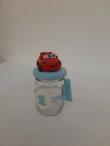 Cars Souvenirs Frasco Porcelana Fria X5 U