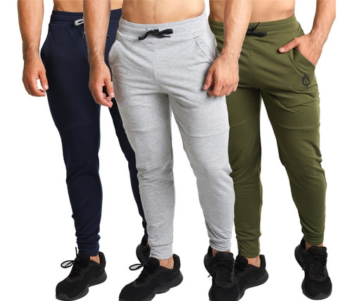 3 Pants Jogger Fénix Fit Promoción