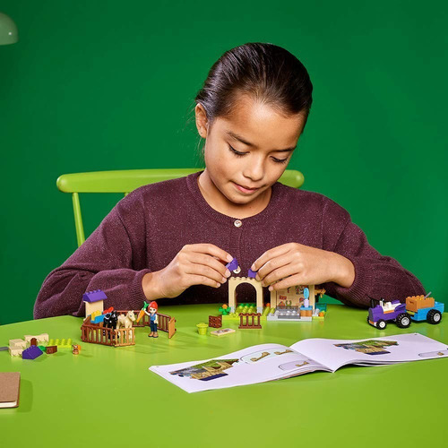 Imagen 3 de 6 de Lego Friends Establo Para Caballos 41361 118 Pzs