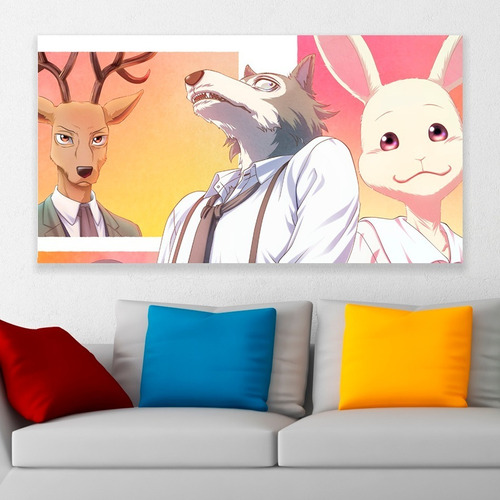 Cuadro Decorativo Beastars Art 80x50cm