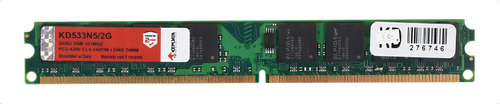 Memória Ram Para Pc 2gb Keepdata Kd533n5 / 2g Ddr2