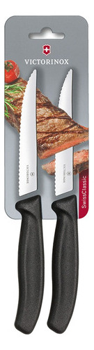 Facas de carne preta Victorinox Swiss Classic