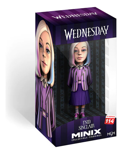 Minix Figura Coleccionable Wednesday Enid Sinclair 11780