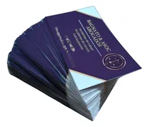 Comprar Tarjetas Personales X100-simple Faz-full Color-9x5cm-200g Personalizado