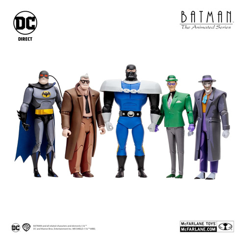 Dc Direct Batman: The Animated Series The Riddler 6in Action