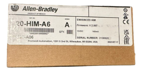 20-him-a6 Allen-bradley Powerflex 750 Keypad/display Program