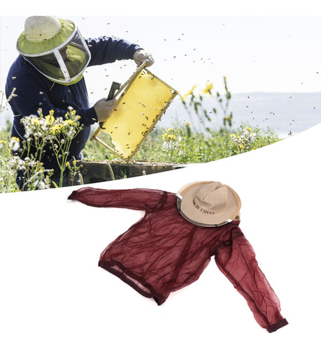 Chaqueta Apícola, Velo Protector, Ropa, Sombrero, Traje De A