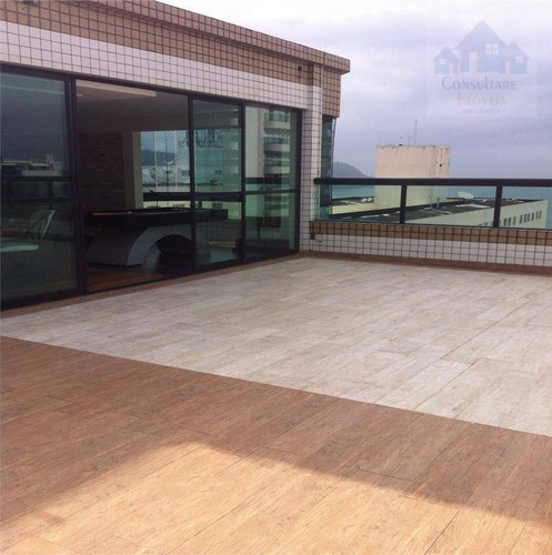 Imagem 23 de 25 de Cobertura À Venda, 350 M² Por R$ 3.391.000,00 - Canto Do Forte - Praia Grande/sp - Co0005