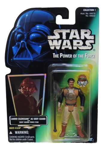 Star Wars Power Of The Force 2 Lando Skiff Guard Unico!!!