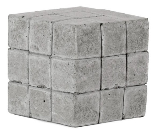 Cubo Decorativo De Armar En Concreto